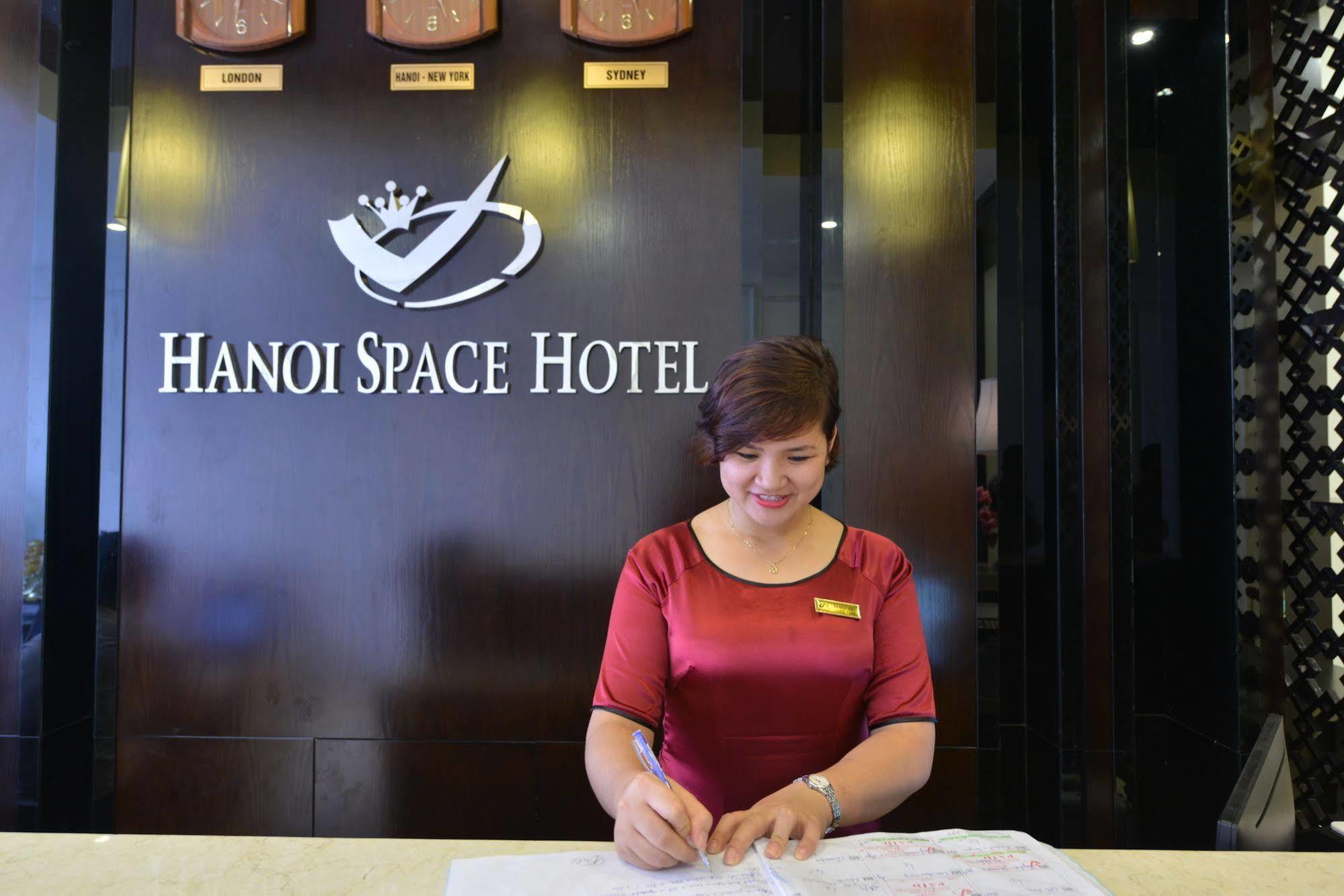 Hanoi Space Hotel Exterior foto